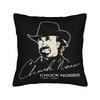 Remember Chuck Norris Throw Pillow Cover Polyester Decorative Pillow   Creative Pillowcase