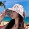 Летняя широкополая шляпа от солнца детская для улицы, для путешествий, для защиты лица, шляпа-панама от солнца, модная шляпка от солнца для показа мод, маленькая шляпка от солнца для лица