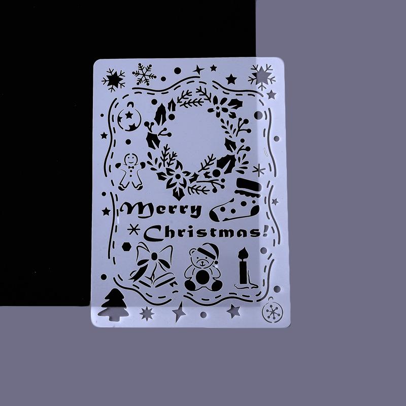 15*15 см цветок розы DIY многослойные трафареты настенная живопись Diy раскраска для скрапбука тиснение альбом декоративная открытка шаблон