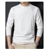 Men S Long Sleeve Fleece Lined Base Shirt Autumn Winter Casual Top