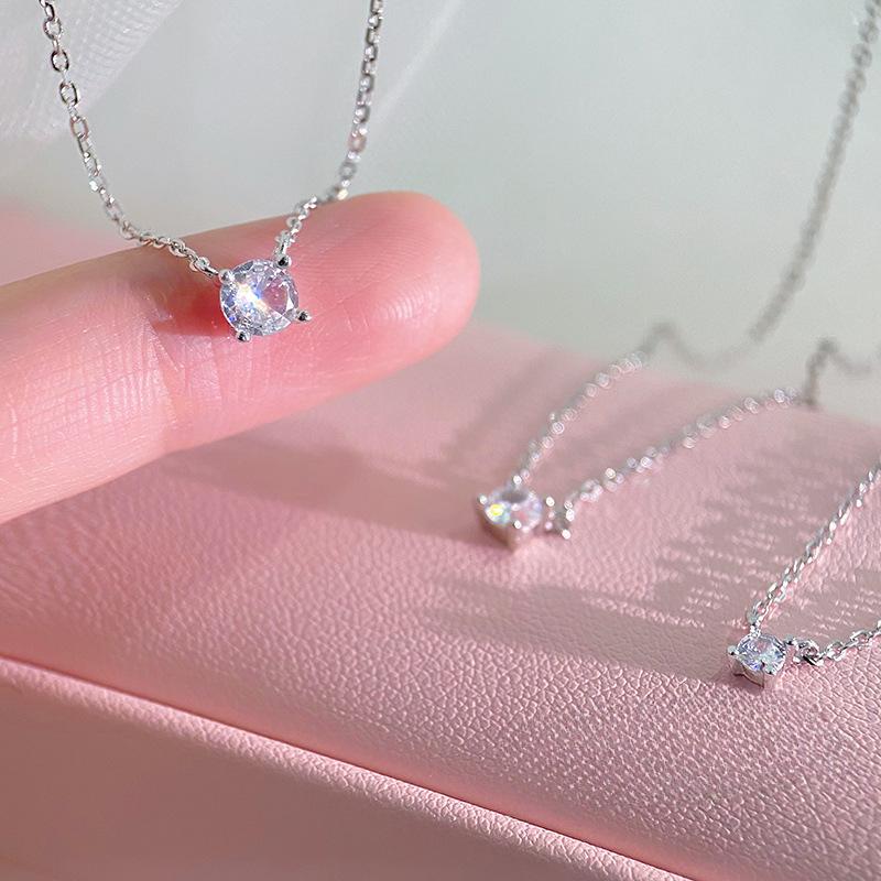 Ожерелье Простой Дизайн Ниша Темперамент Женский Модный Ключичная Цепочка Женский Легкий Роскошный