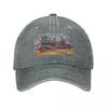 Steam locomotive  Baseball Cap fashionable Anime Rugby Streetwear Unisexs Baseball Womens