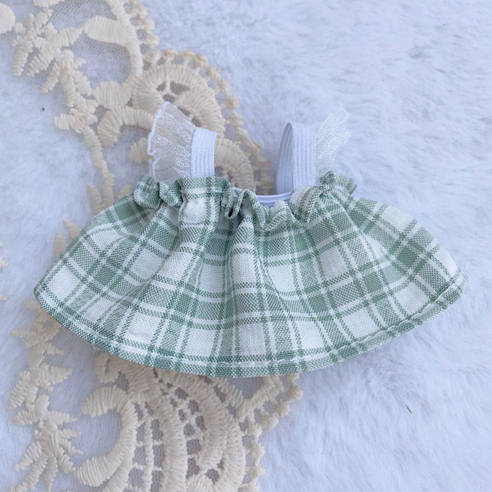 Украшение для одежды Кукла Милая одежда Милые модные платья Юбка Для 10 см хлопковой куклы