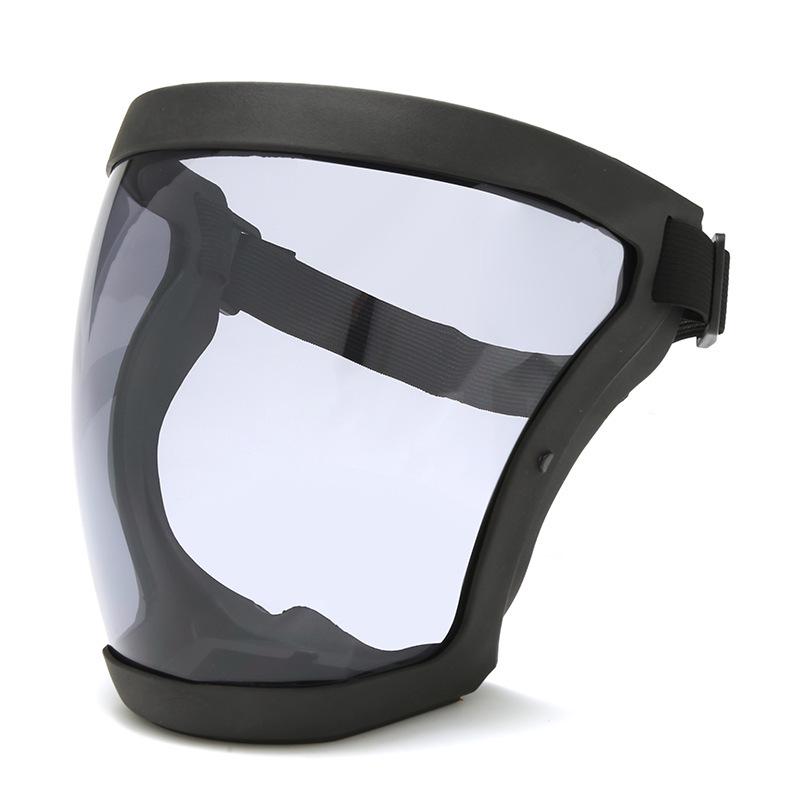 High-Definition Transparent Anti-Droplet Face Shield with Dustproof Riding Goggles 968
