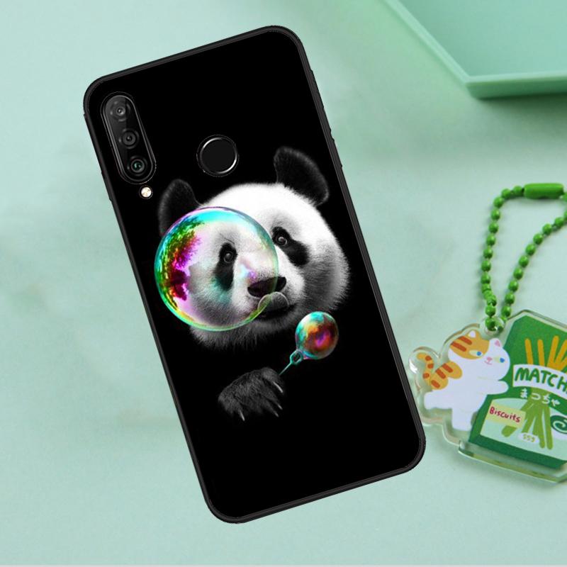 Мультяшный милый медведь панда для Huawei Nova 12s 12i 11i 7i 8i 9 10 SE Y91 Y90 Y60 Y70 Y72 Y61 P60 Pro P30 P40 Lite Чехол
