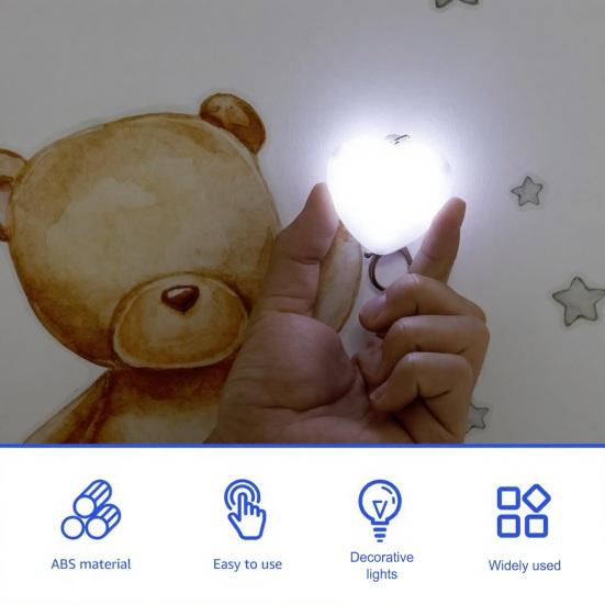 Светодиодный светильник для кошелька, светильник для сумки, перезаряжаемый, сенсорный, светодиодный светильник для кошелька с брелоком, активируемый сенсором, автоматический светящийся светильник