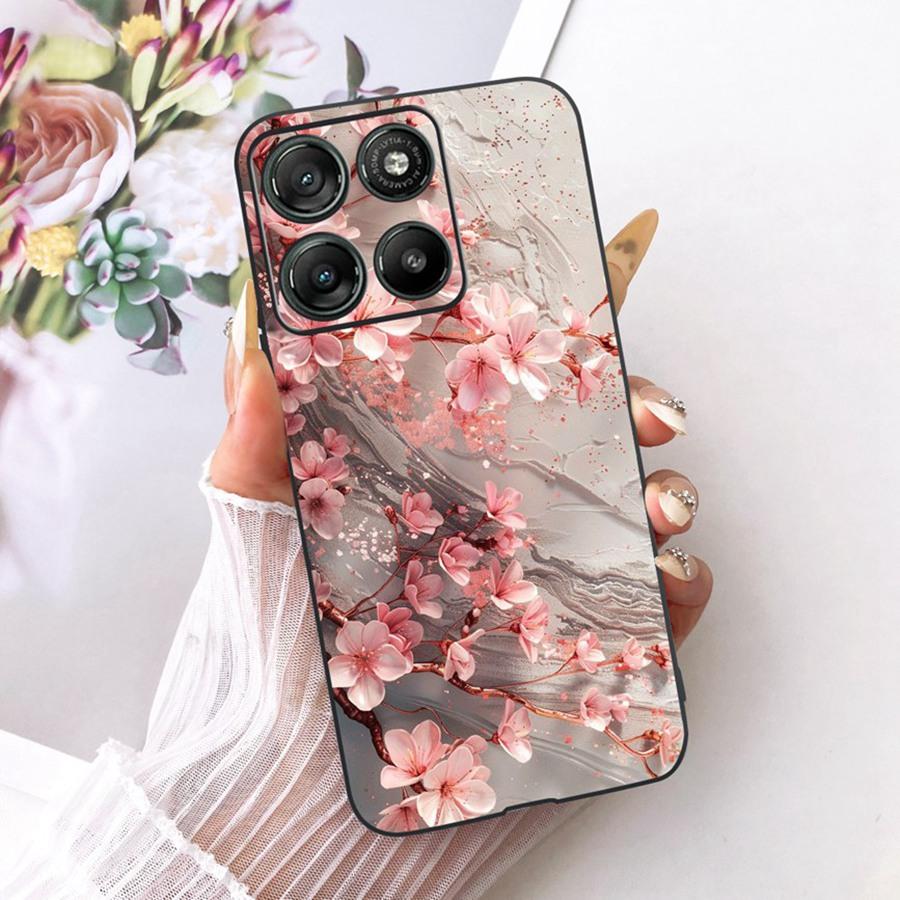 Для Motorola Moto G67 Moto G77 Чехол Мультяшный Кот Силиконовый Мягкий ТПУ Задние Крышки Для MotoG77 G 67 Чехол для Телефона MotoG67 G 77 5G Fundas