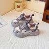 New spring and autumn sports shoes for girls, children's shoes with breathable mesh, dad-style shoes for boys, single mesh shoes for older children
