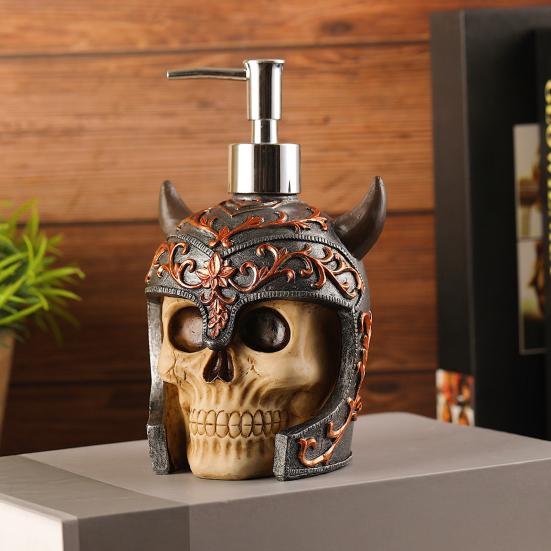 Креативный диспенсер для жидкого мыла в виде черепа, бутылка с помпой для заправки, большая емкость