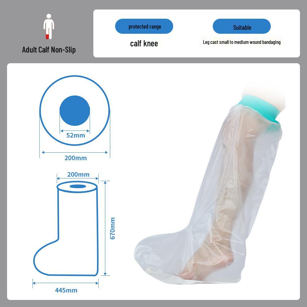 Водонепроницаемый чехол для душа для защиты гипса или PICC-катетера