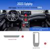 Защитная пленка для интерьера Nissan Sylphy: Центральная консоль, Рычаг переключения передач, Экран навигации, Наклейка на стойку B - ТПУ