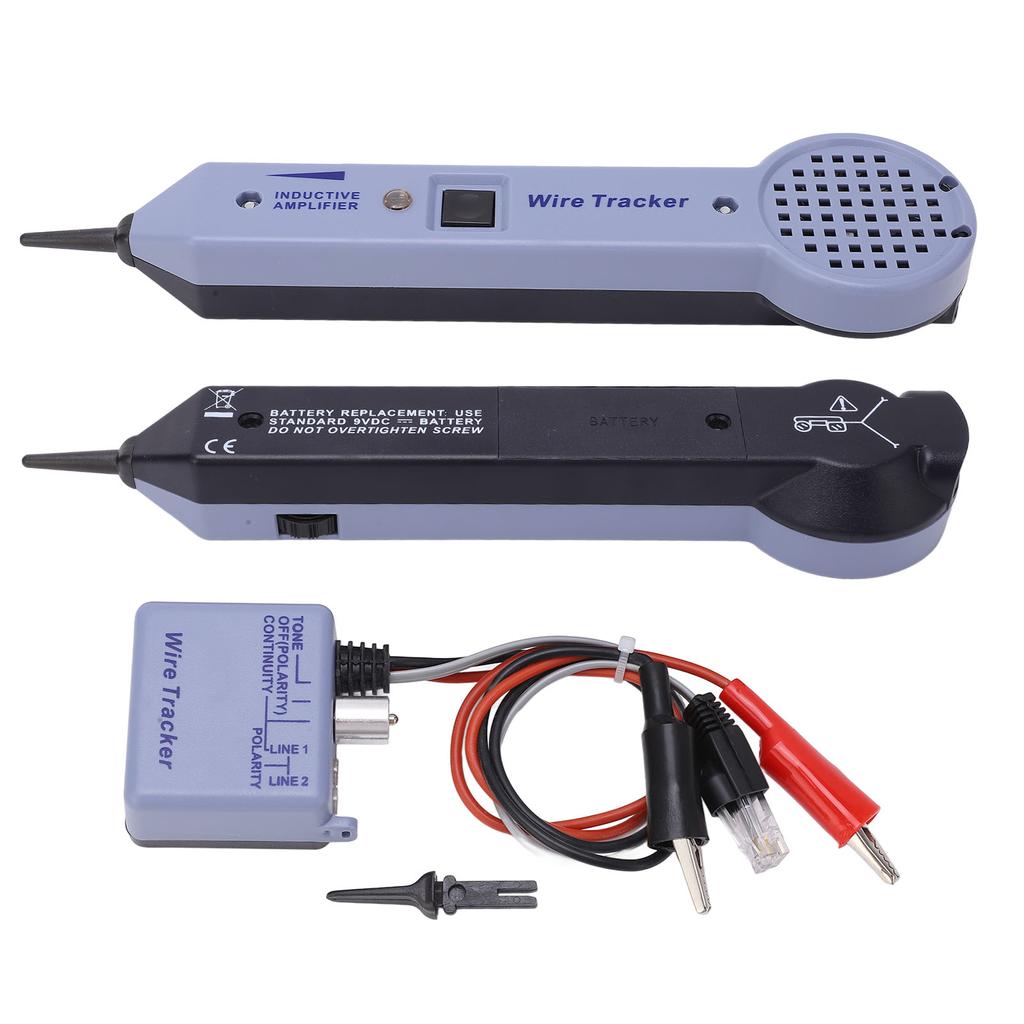 Network Cable Tracing Tester Kit Audio Adjustable Induction Amplifier Cable Toner Detector