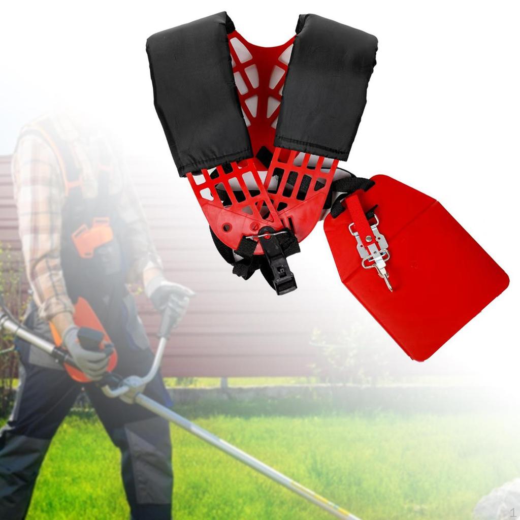 Триммер Наплечный ремень Мягкий пояс Дышащий Регулируемый Садовый Двойной Универсальный Кусторез