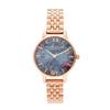 Часы Olivia Burton Under the Sea Shell Floral Rose Gold Bracelet