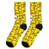 Носки унисекс Happy Socks с мультяшным абстрактным милым принтом утки, мягкие удобные носки в стиле Харадзюку, носки в стиле хип-хоп, аксессуары, новинка, забавный подарок