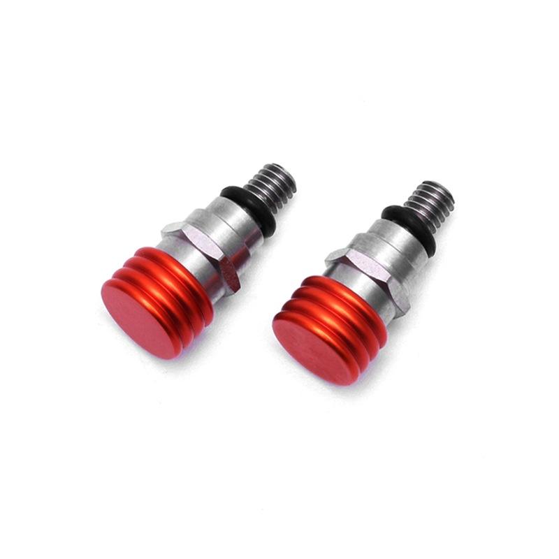 Motocross Fork Air Bleeder Valves M5x08 Fits Showa And Kayaba Forks Durable Stainless Steel