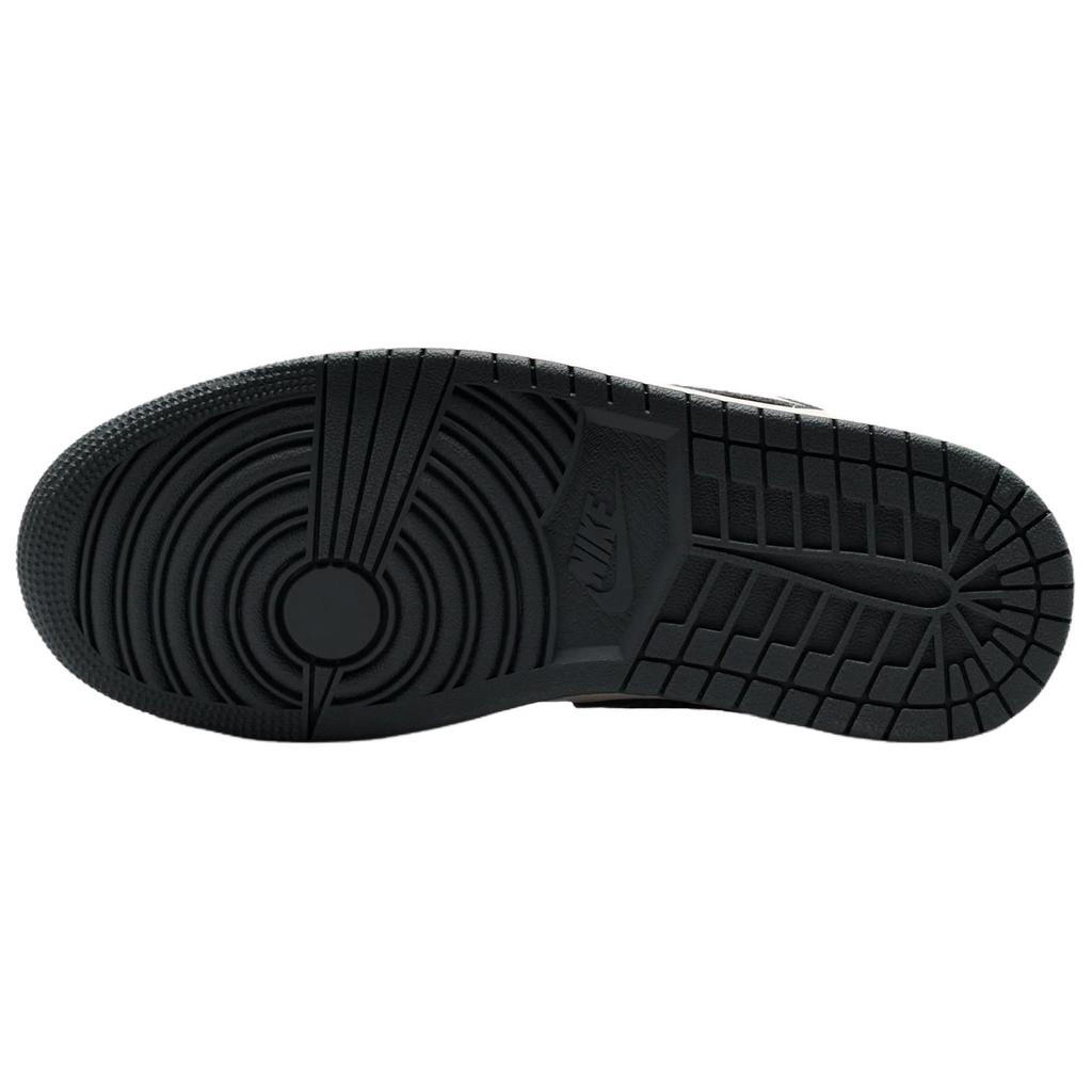 Jordan Air Jordan 1 Low Винтажные Баскетбольные Кроссовки Унисекс Угольно-Черные II0595-001