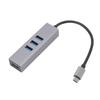 4 Port USB C Data Hub Professional Efficient High Speed 5Gbps 4xUSB3.0 USB Hub for Windows for Linux System