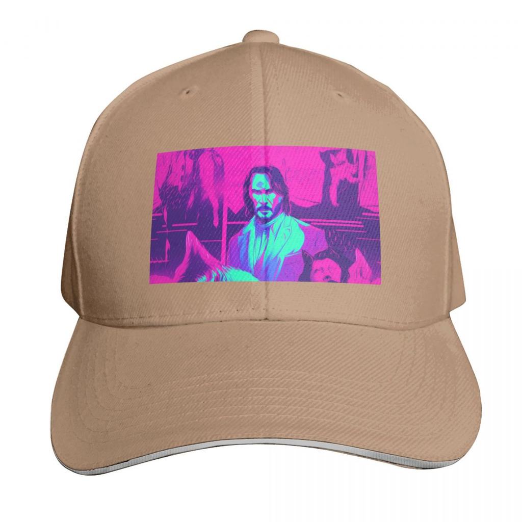 John Wick Vaporwave Art Baseball Cap Unisex for Unisex Women Outdoor Golf Running Hiking Summer Beach Travel