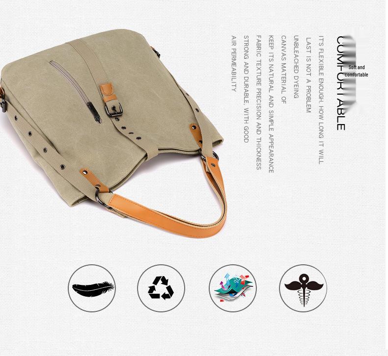 Универсальная женская сумка из парусины: Повседневные модели: через плечо, рюкзак, сумка-ведро и сумка через плечо.