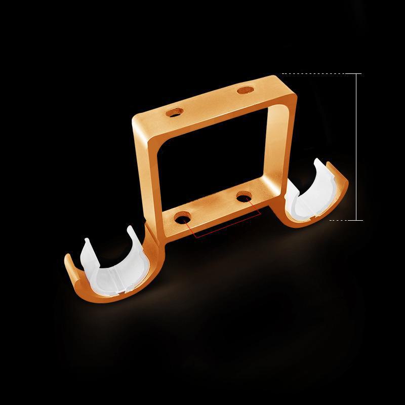 Комплект кронштейнов для римского карниза - основание из алюминиевого сплава, три цвета