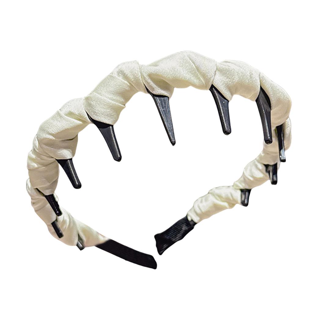 NEW High Cranium Satin Wave Headband U-Shaped Fashion Retro Hairband Non-Slip Women Hair Hoop Hair Band Accessoories Daily Use