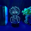 Светодиодный ночник Hunter X Hunter аниме лампа Killua Zoldyck Gon Freecss детский подарок на день рождения для декора спальни Killua Light