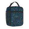 Subnauticas Deep Sea Game Tote Insulated Lunch Bag Adventure Handheld Food Bag Reusable Cooler Thermal Picnic Spacious Bento Box