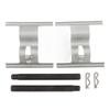 Rear Brake Pads Fitting Kit KIT1072 Disc Brake Pads Accessory Kit with Bolts for 7LA 7L6 7L7 2003 To