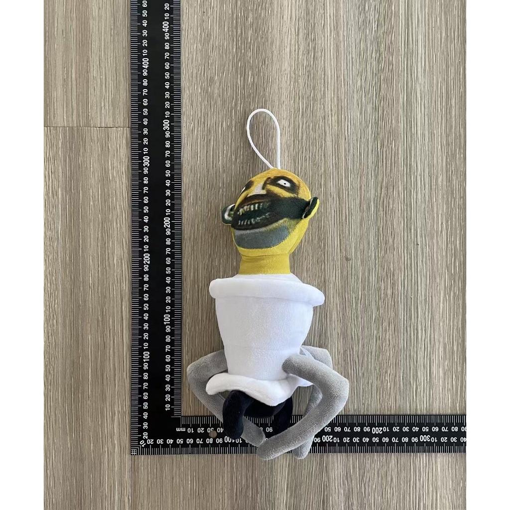 30 см Skibidi Туалет Мягкая плюшевая игрушка Монитор ТВ Фаршированные куклы Шутки игры Реквизит Забавный подарок