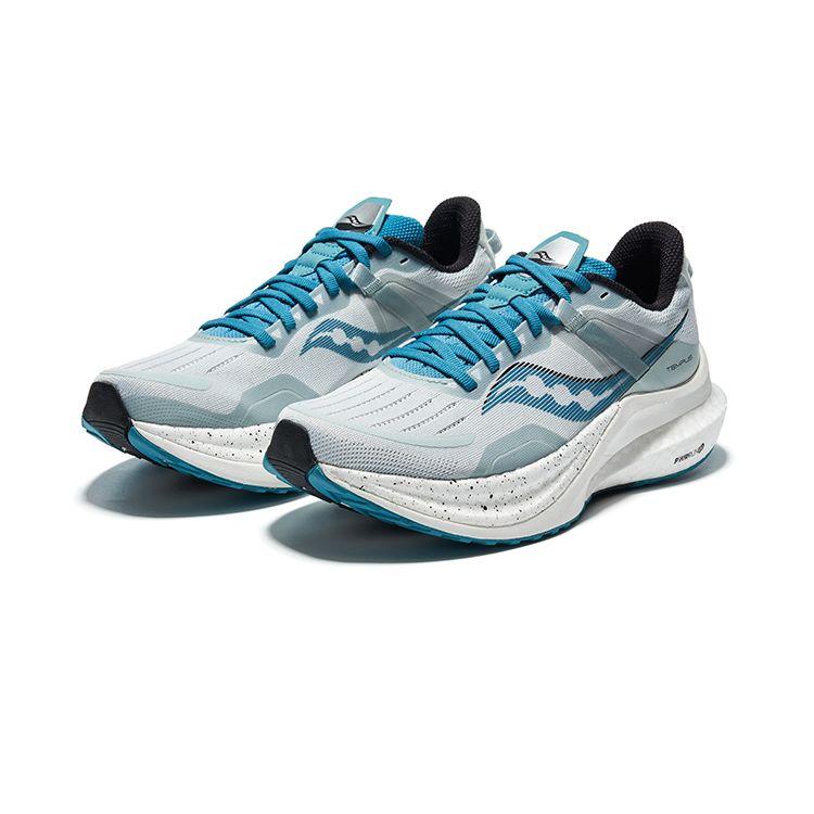 SAUCONY Tempus Lightweight Stability Running Shoes Women Sneaker Light-Blue S10720-20
