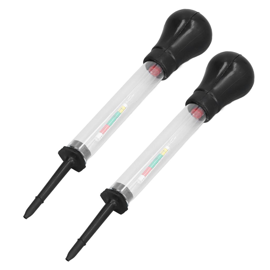 2 шт. Электрогидравлический измерительный прибор для измерения ареометра 1.100‑1.300, набор измерительных инструментов