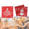 Home Decorative Table Decor Santa Claus Serviette Printing Paper Napkin Towel Christmas Decoration