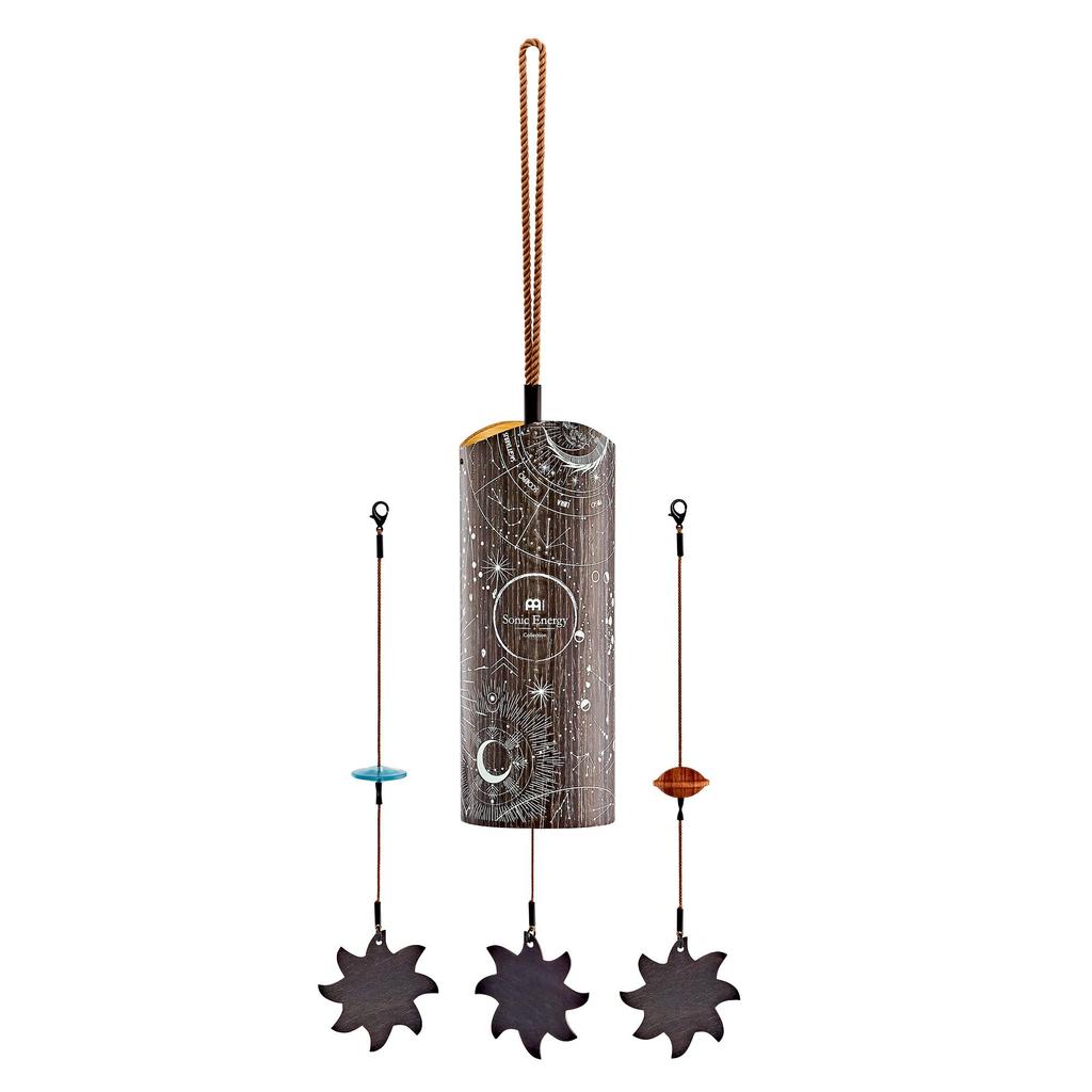 MEINL Sonic Energy Collection Cosmic Bamboo Chime Stella (Night) by CBCSTELLA [Includes Two Wooden Pendulums, One Acrylic]