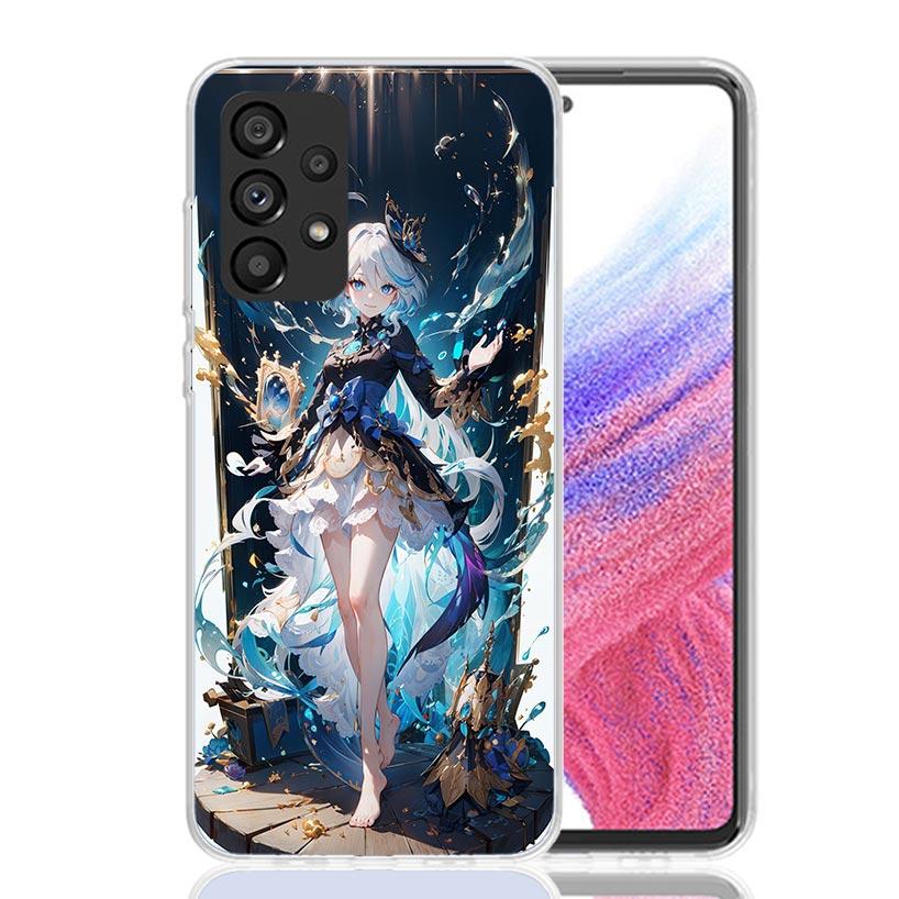 Genshin Impact Furina Phone Case for Samsung Galaxy A17 A16 A15 A14 A13 A57 A56 A55 A54 A53 A37 A36 A35 A34 A33 A26 A25 A24 A23