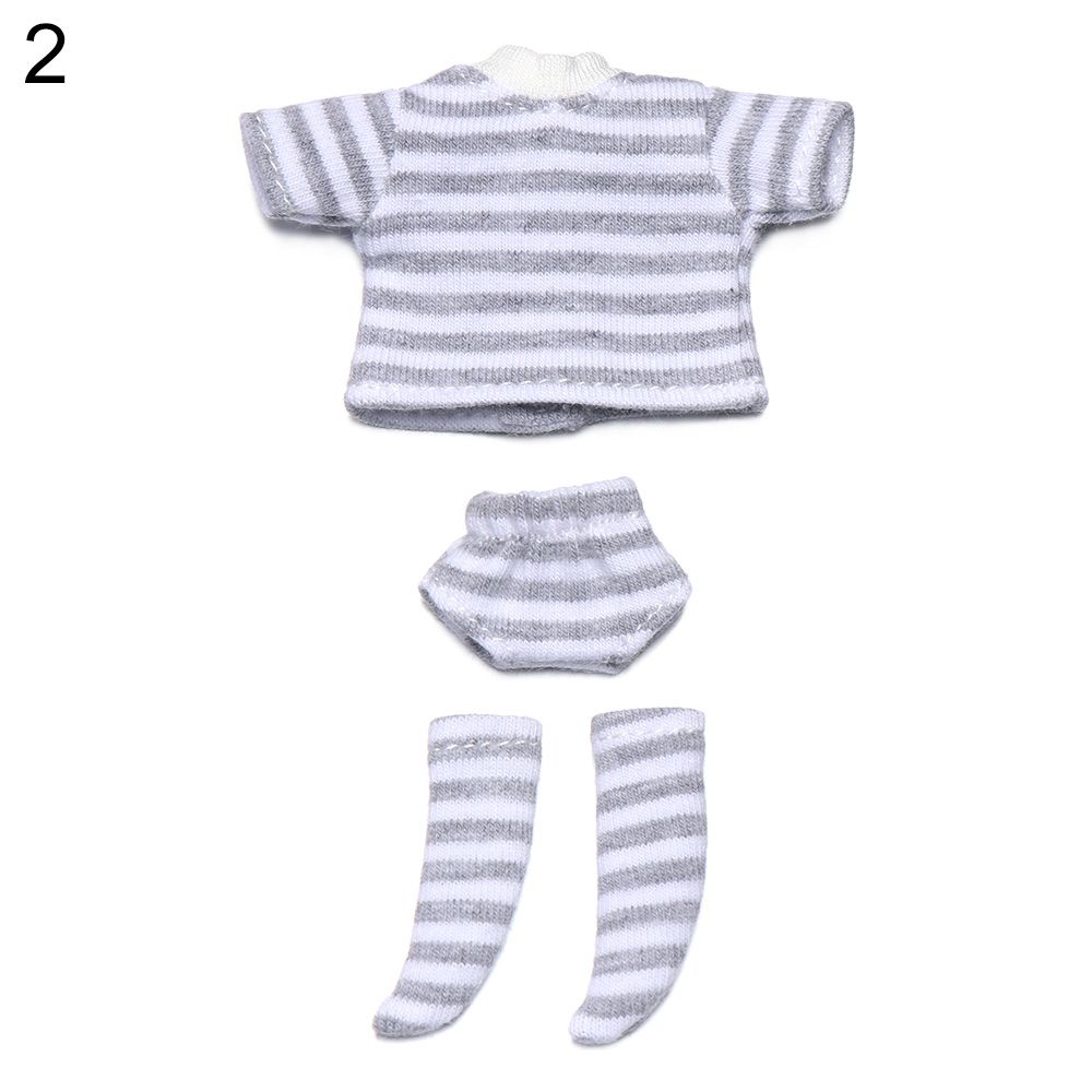 Accessories Clothes Suits Doll Cotton Socks DIY Doll Clothes 1/11 Doll Panties BJD Doll T-shirt