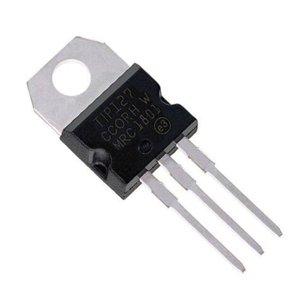 20PCS TIP127 TIP 127 Transistor Complementary PNP Darlington Power Transistor 5A 100V TO-220 ST