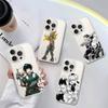 Чехол для телефона Аниме М-Моя геройская академия Для iPhone 17 16e 16 15 14 13 12 11 Mini Air Pro Max X 7 8 Plus Прозрачная Мягкая Задняя Крышка