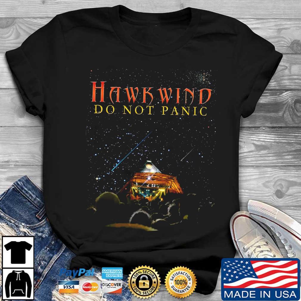 Rare Hawkwind Do Not Panic Black unisex ALl size shirt
