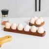 Деревянная подставка для яиц, деревенский лоток для яиц на 4 или 6 ячеек, настольный органайзер для яиц для кухни, холодильника, обеденного стола