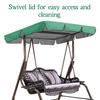 Садовые качели Навес Верхняя крышка Водонепроницаемый Уличный Гамак для кресла-качалки