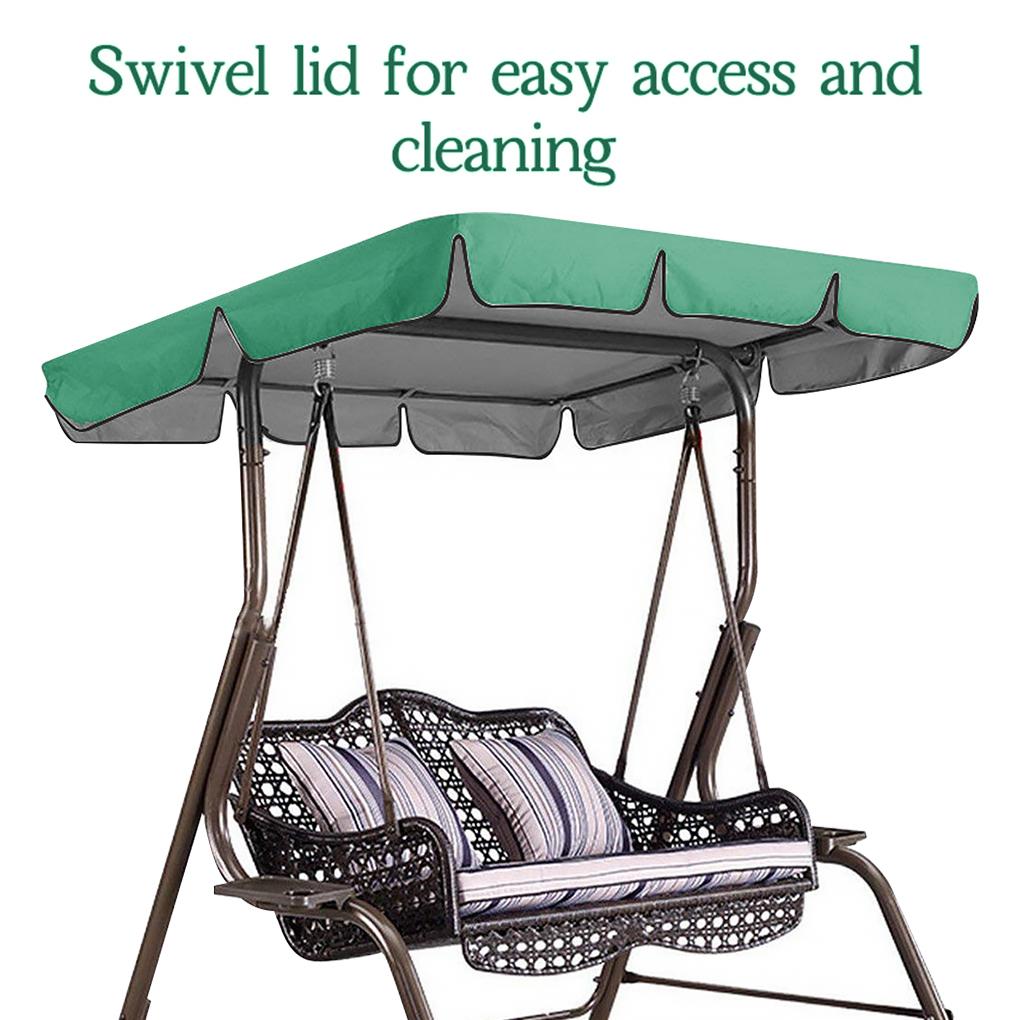 Садовые качели Навес Верхняя крышка Водонепроницаемый Уличный Гамак для кресла-качалки