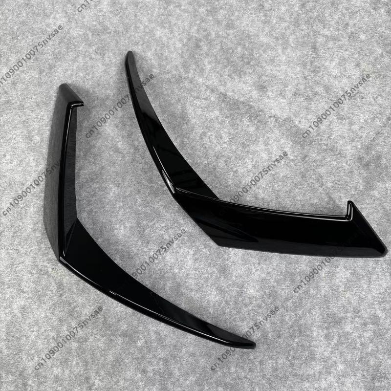 For Skoda Octavia RS Sedan / Combi Estate MK4/ MK4 Facelift 2020-2025 Rear Side Splitter Bumper Side Air Vent Canard Spoiler