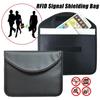 1/2Pcs Computer Mobile Phone Radiation Protection Bag Signal Shielding Bag RFID RF Signal Blocker Shielding Car Key Mini Bag