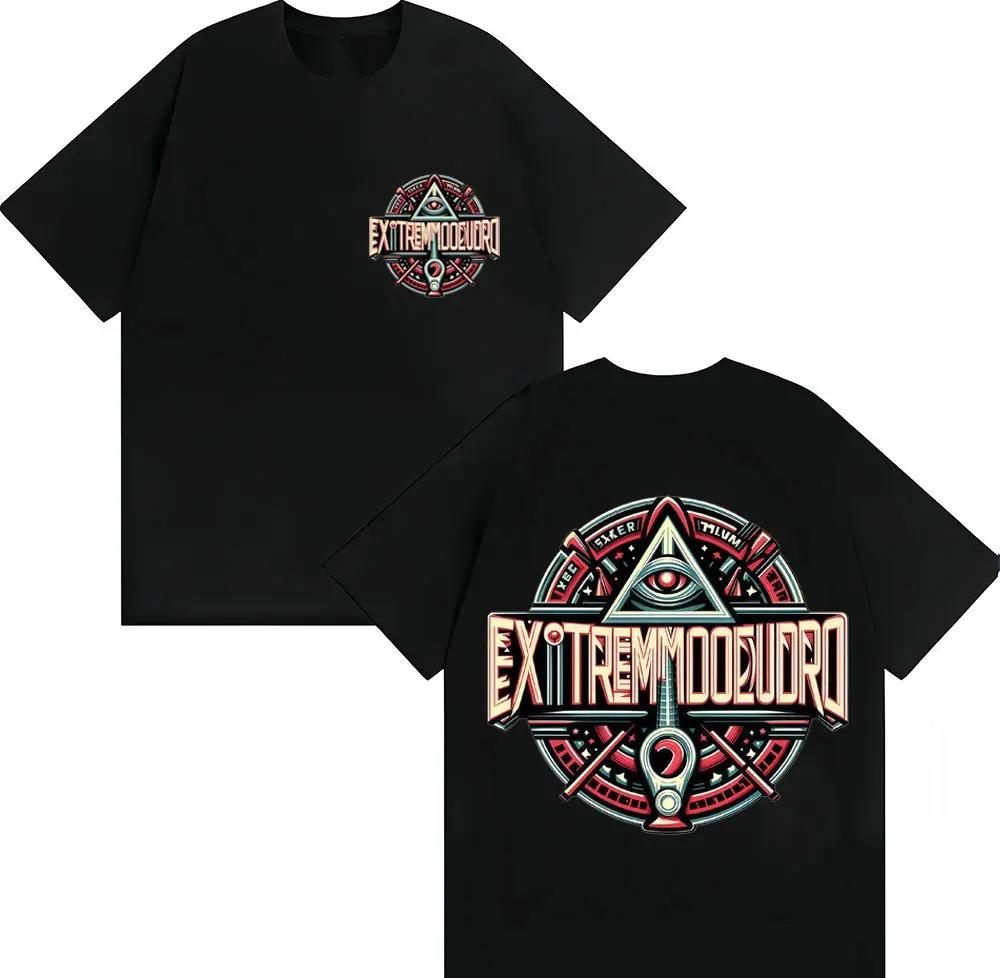 EXTREMODURO Graphic TShirt Unisex Trendy Hip Hop Punk Classic 100 Cotton Oversized Casual Streetwear Women And Men Tshirts