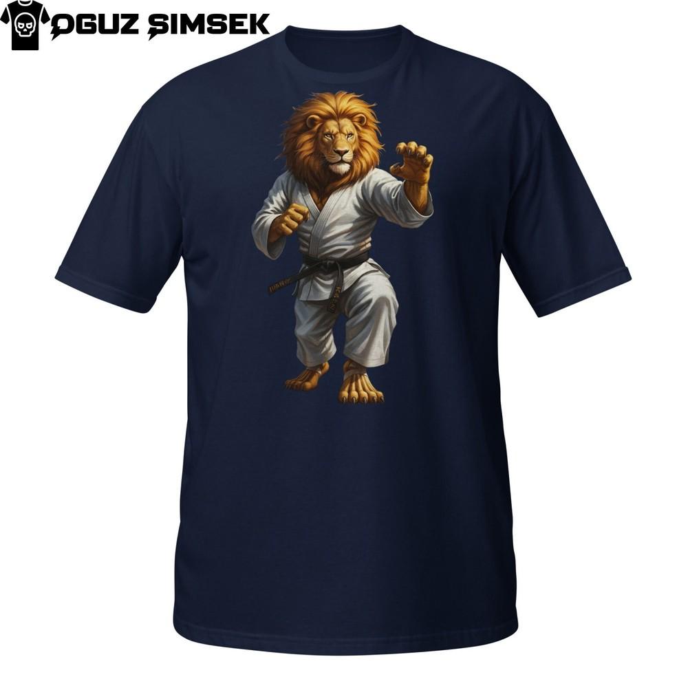 Унисекс футболка с графикой Мастер каратэ Лев | S-3XL | Несколько цветов