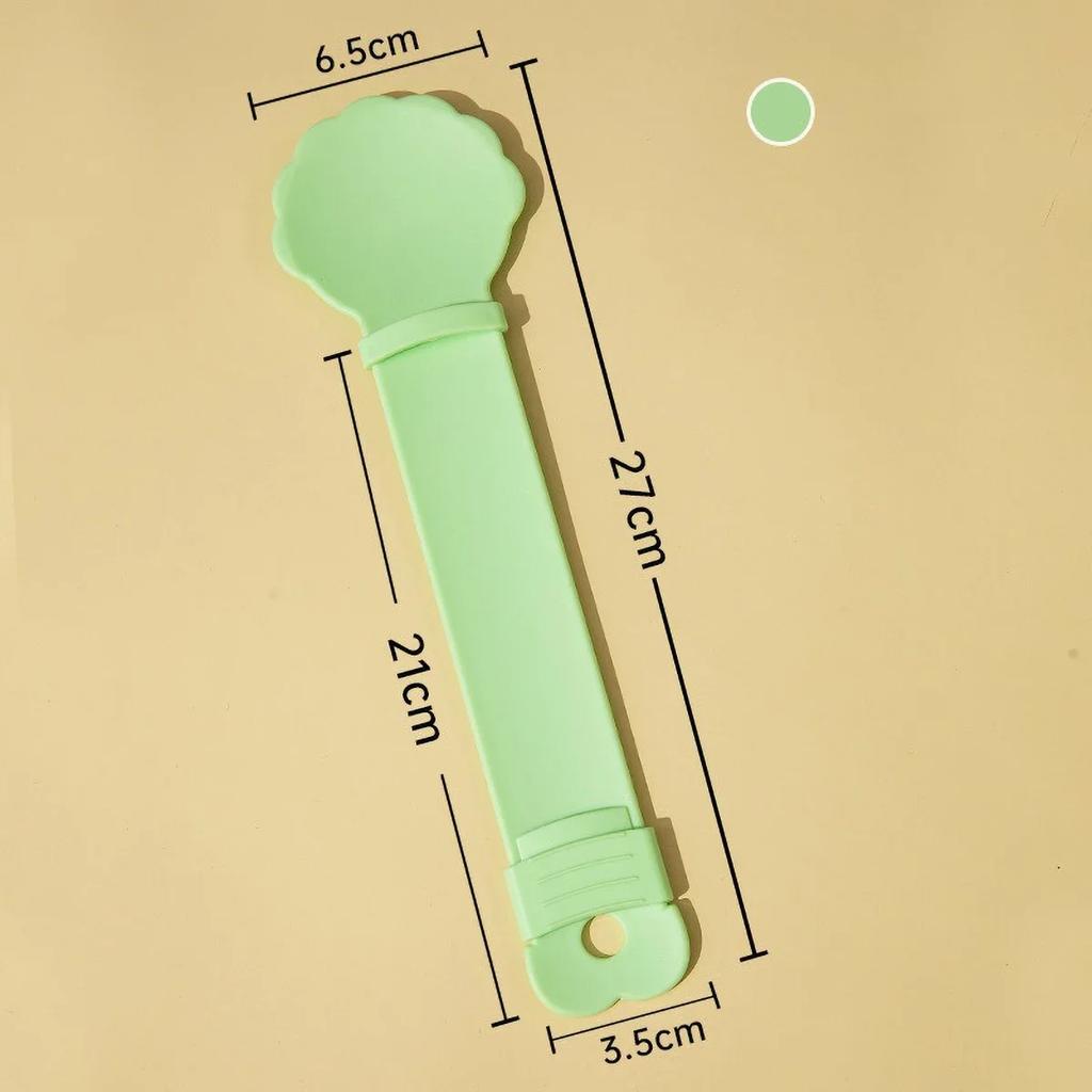 Anti-Spill Cat Treat Spoon, Food-Grade ABS, 27cm Length, Easy Squeeze Design, 2 Colors