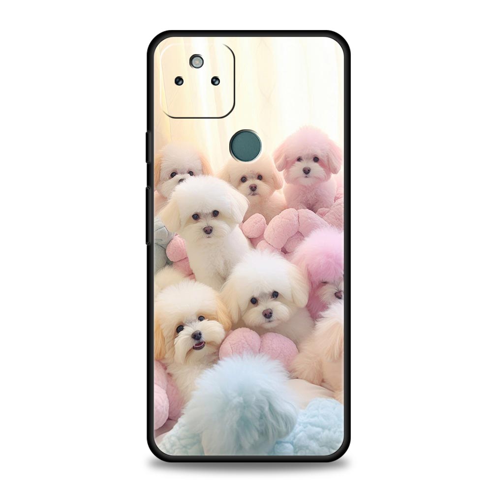 Cute Little Dog Phone Case Cover for Google Pixel 10 9 8 7 6 9A 8A 7A 6A Pro Shockproof Soft TPU 10 Pro XL Shell Fundas Capa Bag