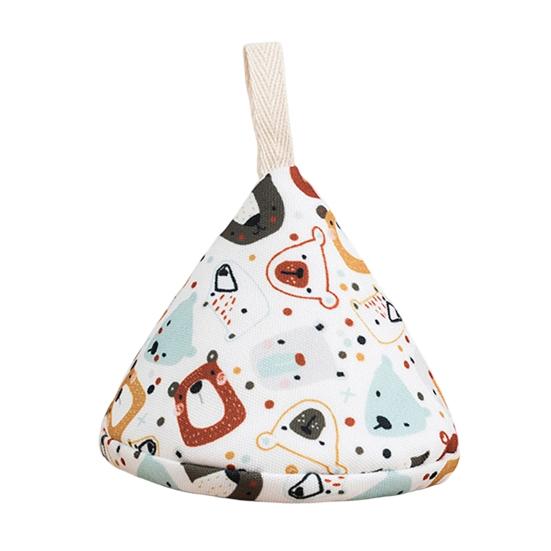 1Pc Triangle Pot Hat Non-Slip Stove Handle Mitt for Cast Iron Skillet Hanging Iron