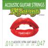 Acoustic Guitar String Extra Light Gauge K-GARAGE A/G 010-047